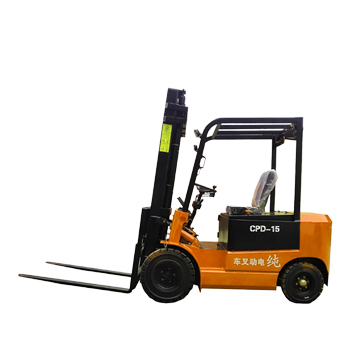 1.5ton 3m electric motor forklift rough terrain forklifts loader manufacturer for factory